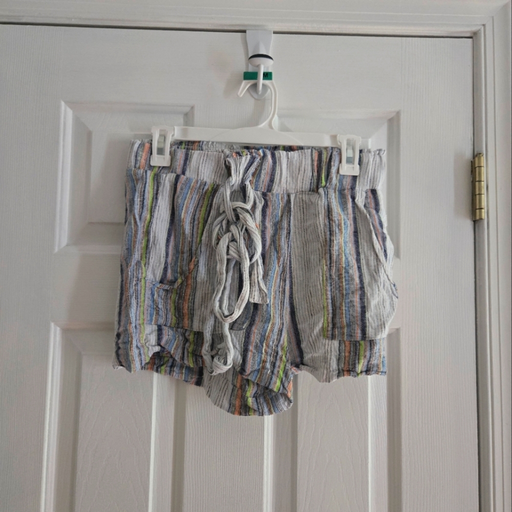 Indigo Rein Striped Women's Shorts